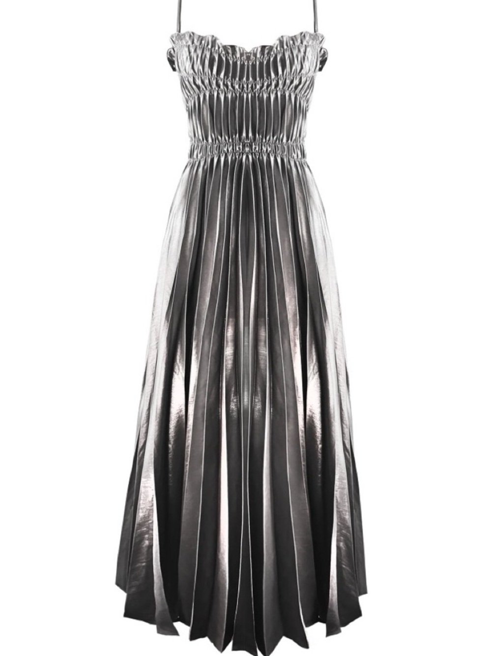 NWT Georgia Hardinge Siren Dress Size 14
 Metallic
